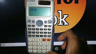 how to calculate square root in scientific calculator casio fx991es plus [upl. by Llenra]