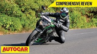 Kawasaki Z250  Comprehensive Review  Autocar India [upl. by Eeryt]