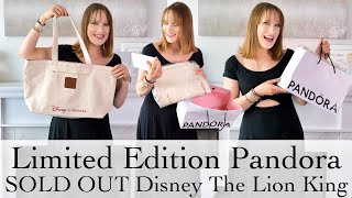 Pandora 30th Anniversary The Lion King Collection Sold Out Limited Edition The Lion King Tote Bag [upl. by Deckert]