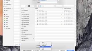 OS X Anleitung Bild Datei Format ändern anpassen umwandeln [upl. by Burt]
