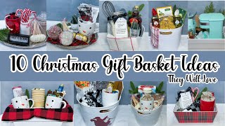 10 BUDGET FRIENDLY Gift Baskets amp Trays They Will Love [upl. by Aseeral]