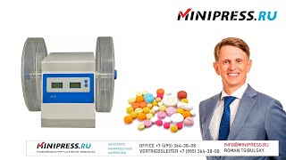 Härteanalysator für Labortabletten CS03 Minipressru [upl. by Joselow478]