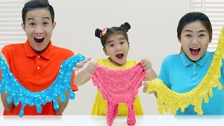 Suri Pretend Play Mixing Slime [upl. by Alroi]