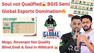 Soul Not Qualified😱 BGIS Semi  Global Esports Domination🔥 Blind amp Soul in Wildcard Junior Gaming [upl. by Atteirneh]