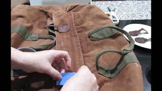 Repairing a holdall  Professional tips and tutorial for all levels [upl. by Etienne]