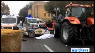 SAN MARINO Un morto e otto feriti al Rally Legend  VIDEO [upl. by Gonagle953]