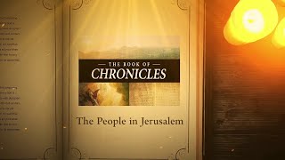 1 Chronicles 91  34 The People in Jerusalem  Bible Stories [upl. by Ayouqes]