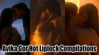 Avika Gor Hottest Compilations  Bold Intimation  Liplock  Actress Hot Edits [upl. by Eadie]