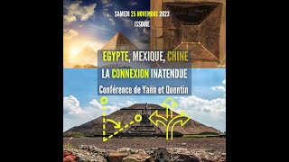 ALIGNEMENT OU PAS ENTRE LES PYRAMIDES D’ÉGYPTE DE CHINE ET DU MEXIQUE [upl. by Mercado]