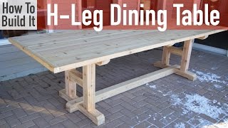 How to build a HLeg Dining Table [upl. by Gala276]