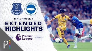 Everton v Brighton  PREMIER LEAGUE HIGHLIGHTS  8172024  NBC Sports [upl. by Hoes445]