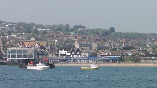 Poole Harbour To Swanage By Boat [upl. by Anwahsal]