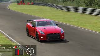 Assetto Corsa Nordschleife Endurance Nissan GTR NISMO World Record 910261 TV Cam [upl. by Noiroc]