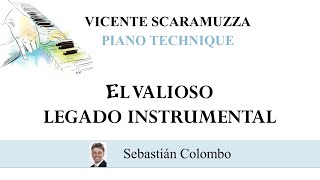 Vicente Scaramuzza Piano Technique  El valioso legado instrumental [upl. by Gazzo]