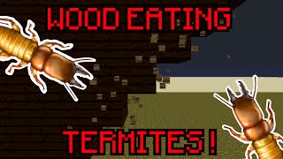 WOOD EATING TERMITES IN ONE COMMAND [upl. by Antrim343]