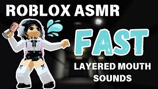 Roblox ASMR FAST Layered Triggers on MAXIMUM LEVEL  Mouth Sounds [upl. by Elsey255]