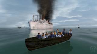 sinking large convoy in LSH3 2015 [upl. by Eifos]