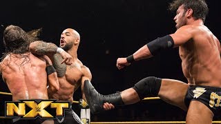 Ricochet amp Moustache Mountain vs Undisputed ERA WWE NXT June 27 2018 [upl. by Eural621]