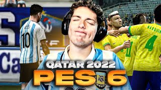 ME INSTALO EL PES 6 VERSION QATAR 2022 Y ESTO PASO… [upl. by Ahsiyt]