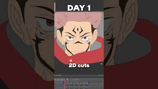 I Worked Like A MAPPA Animator For 72 Hours shorts anime mappa jujutsukaisen gojo sukuna [upl. by Ibed613]