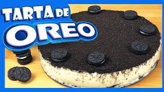 Tarta de OREO rápida FACIL y SIN horno [upl. by Hamachi]