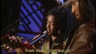 Lauryn Hill feat Ziggy Marley  Redemption Song [upl. by Ahlgren]