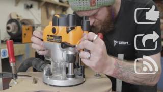 Triton TRA001 Dual Mode Precision Plunge Router  from Toolstop [upl. by Teillo358]