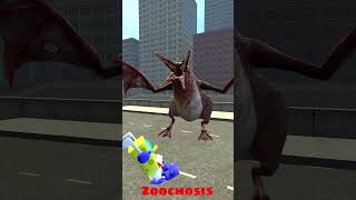 NEW REALISTIC ZOOCHOSIS MONSTERS ANIMALS PARASITE MOTHER BOSS vs SONIC TAPES FNAF  BIG CITY Gmod [upl. by Tod359]