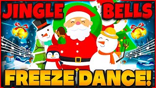 🎄 Jingle Bells Freeze Dance 🎄 Brain Break 🎄 Christmas 🎄 Just Dance [upl. by Alitta]