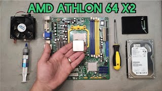 AMD ATHLON 64 X2 PC ASSEMBLY IN 2023 [upl. by Seabrook]