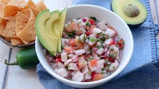 🐟Ceviche de Tilapia 🐟 Receta fácil y deliciosa [upl. by Crowe]