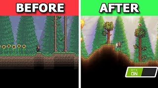 How to IMPROVE Terrarias Graphics with Mods [upl. by Arted]