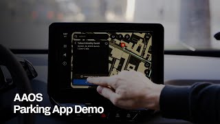 AAOS Parking App Demo [upl. by Warring734]