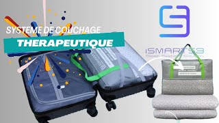 SYSTEME DE COUCHAGE iSMART S3 Surmatelas Oreiller et Trolley [upl. by Raphaela]