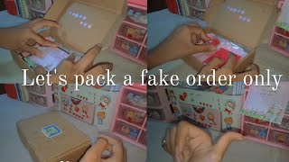 packing fake order  aesthetic  Philippines [upl. by Ziul]