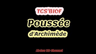 poussée dArchimède exercice n 4 Tronc Commun scientifique [upl. by Dierdre708]