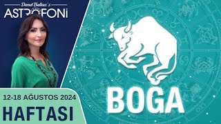 Boğa burcu haftalık burç yorumu 1218 Ağustos 2024 Astrolog Demet Baltacı astroloji burçlar haber [upl. by Rianon]