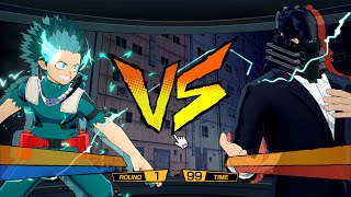 Izuku Midoriya Full Cowling 100 vs All For One  My Hero Ones Justice 2 [upl. by Alrats827]