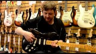 Fender  Custom Shop David Gilmour Stratocaster Relic Demo at GAK [upl. by Sisto421]