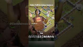 Saldırı � da kalınca benim mental sağlık clashofclans coc shorts supercell [upl. by Wendt917]