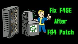 How To Fix F4SE Remove Fallout 4 Patch and Disable Future Updates [upl. by Lucic]