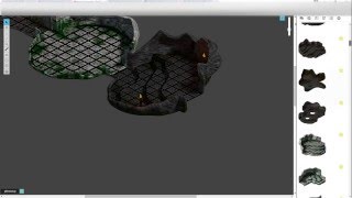 Roll20 Isometric Tile Placement And Dynamic Lighting [upl. by Shamrao]