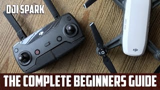 DJI Spark Beginners Guide to the CONTROLLER [upl. by Baldwin]