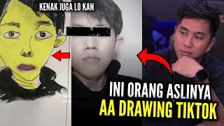 AKHIRNYA GUA TAU WAJAH ASLI ADMIN AA DRAWING‼️AUTO KITA GAMBAR BALIK [upl. by Blodgett]