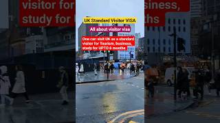 UK visas  Standard visitor visa  UK tourism business Study Cost Eligibility process documents uk [upl. by Cruz]