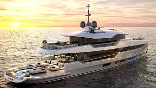 €269 Million Superyacht Tour  2x Columbus Atlantique 43 Metre [upl. by Wilow]