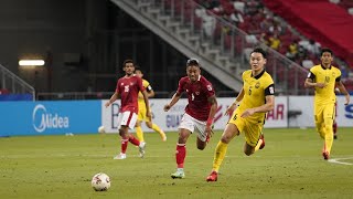 Malaysia vs Indonesia AFF Suzuki Cup 2020 Group Stage Extended Highlights [upl. by Katheryn]