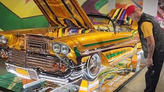 The Lowrider Exhibit at the Petersen Museum is an automotive art gallery 🙏 [upl. by Margarida]