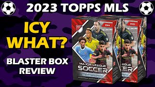 2023 Topps MLS Flagship Blaster Value Box Soccer Review [upl. by Aicargatla737]