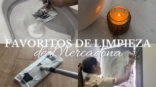 FAVORITOS LIMPIEZA DE MERCADONA🔝 PRODUCTOS MUY TOP LOW COST [upl. by Iman]